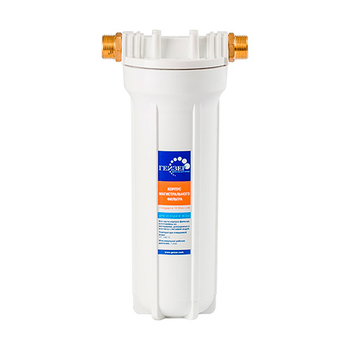 Фильтр магистральный Гейзер Корпус 10SL 1/2 с пластмассовой скобой - Фильтры для воды - Магистральные фильтры - Магазин электрооборудования для дома ТурбоВольт